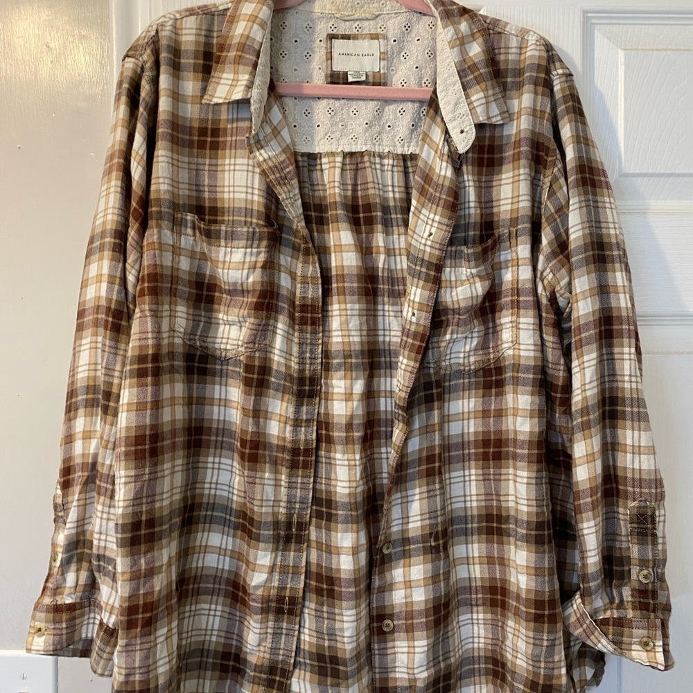 American Eagle Outfitters Plaid Flannel